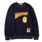 Bathing Ape Sweatshirts Autumn and Winter Fashion Brand round Neck Pullover Team Crew Neck Pullover Sweatshirt Bottoming Shirt