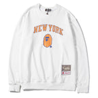 Bathing Ape Sweatshirts Autumn and Winter Fashion Brand round Neck Pullover Team Crew Neck Pullover Sweatshirt Bottoming Shirt