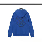 Chrome Heart Hoodie Chrome Heart Sanskrit embroidered hooded sweater sweater