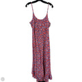 Dress Casual Midi By J. Crew In Red & White, Size: 10