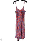 Dress Casual Midi By J. Crew In Red & White, Size: 10