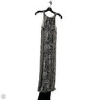 Dress Casual Maxi By Chicos In Black & White, Size: 10