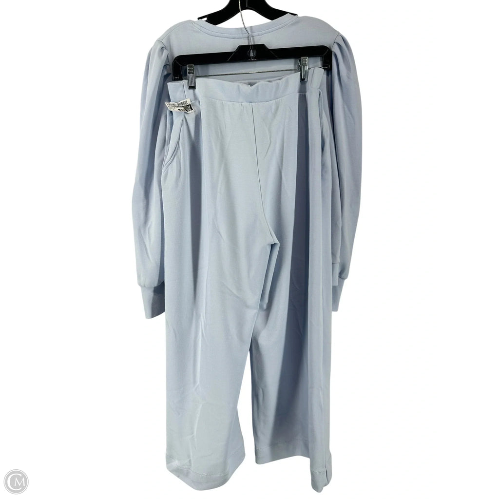 Pants Set 2pc By Magaschoni In Blue, Size: Xl
