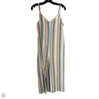 Jumpsuit By Clothes Mentor In Striped Pattern, Size: M
