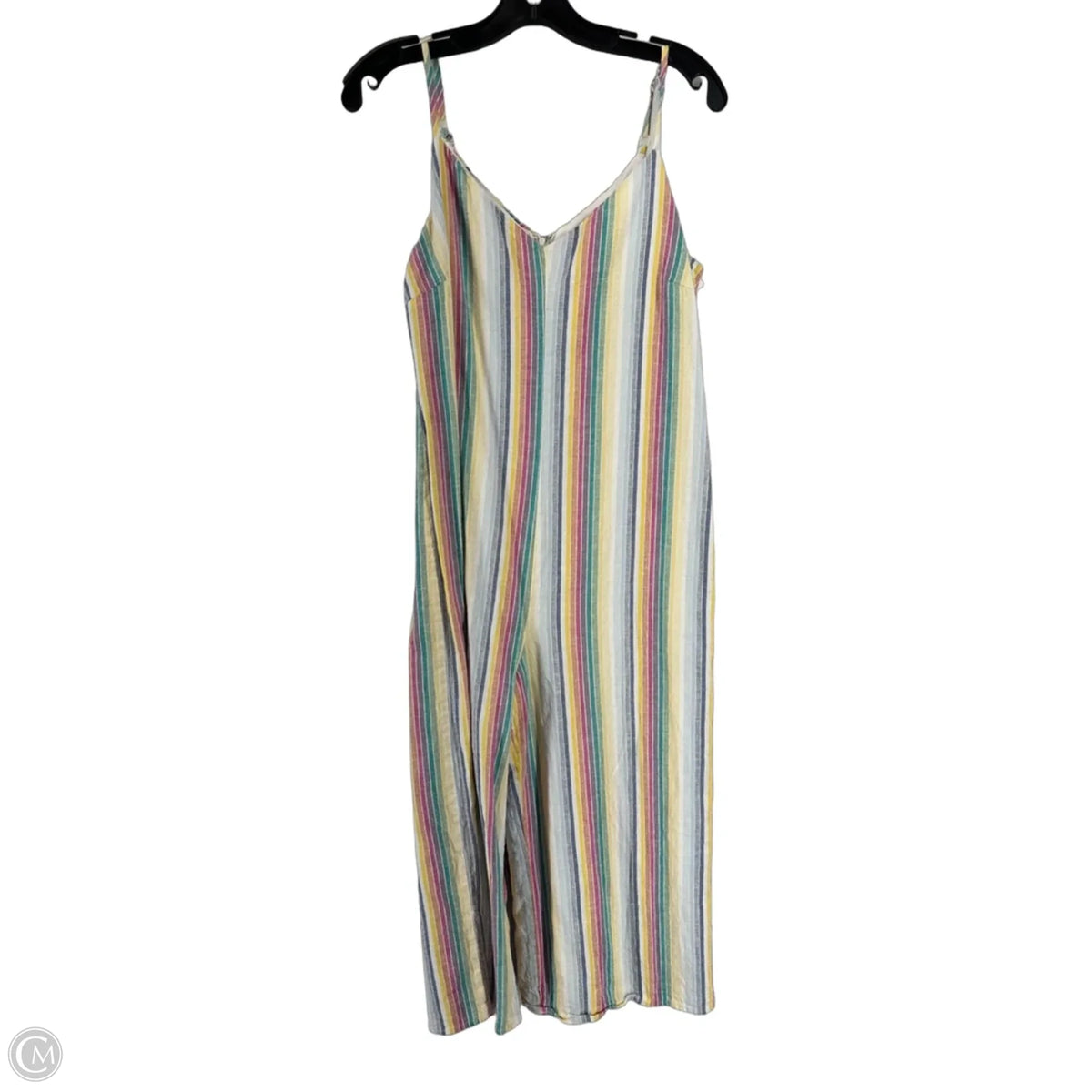 Jumpsuit By Clothes Mentor In Striped Pattern, Size: M