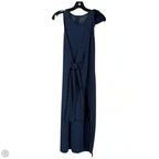 Dress Party Midi By Clothes Mentor In Navy, Size: L
