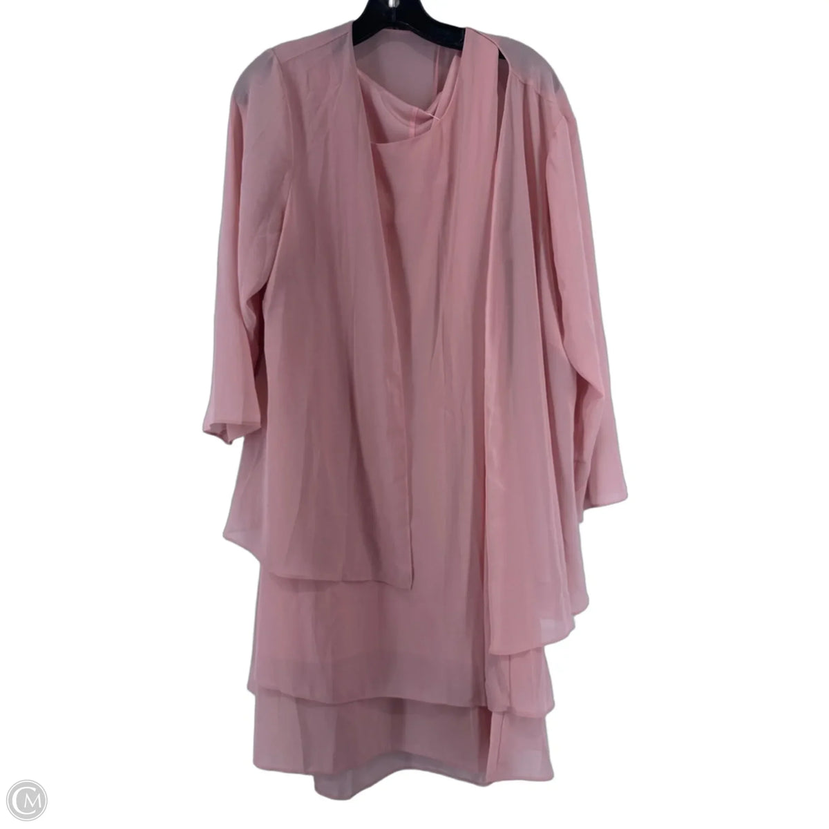 Dress Set 2pc By Clothes Mentor In Pink, Size: L