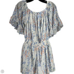 Romper By Clothes Mentor In Floral Print, Size: M