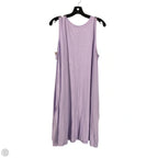 Dress Casual Short By Time And Tru In Purple, Size: Xxl