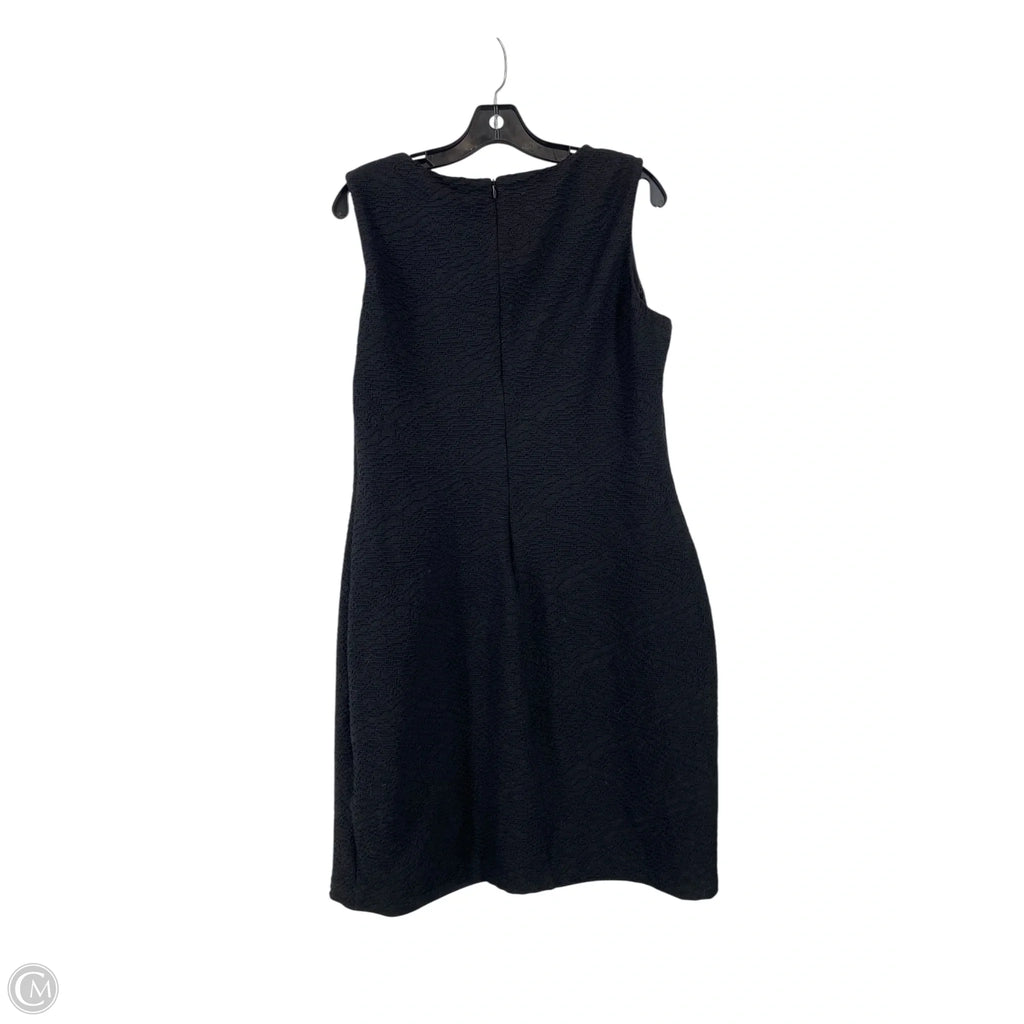 Dress Work By Dana Buchman In Black, Size: 14