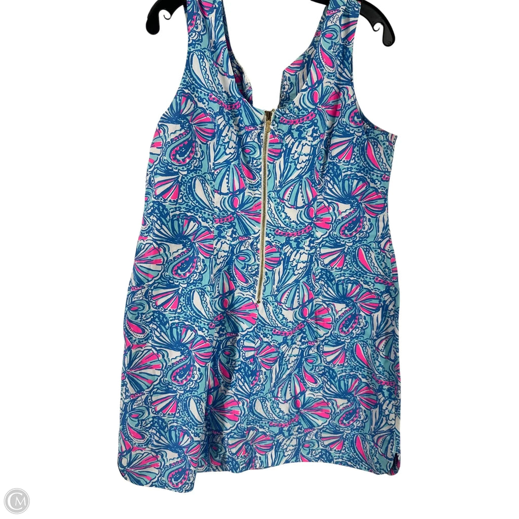 Dress Designer By Lilly Pulitzer In Blue, Size: 16