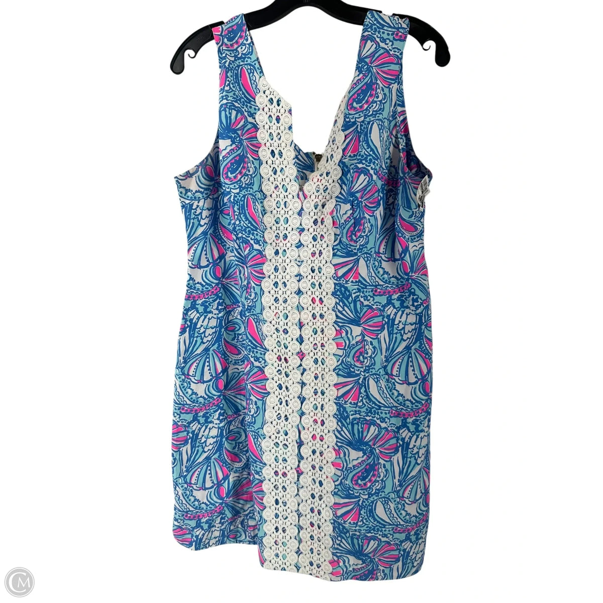 Dress Designer By Lilly Pulitzer In Blue, Size: 16