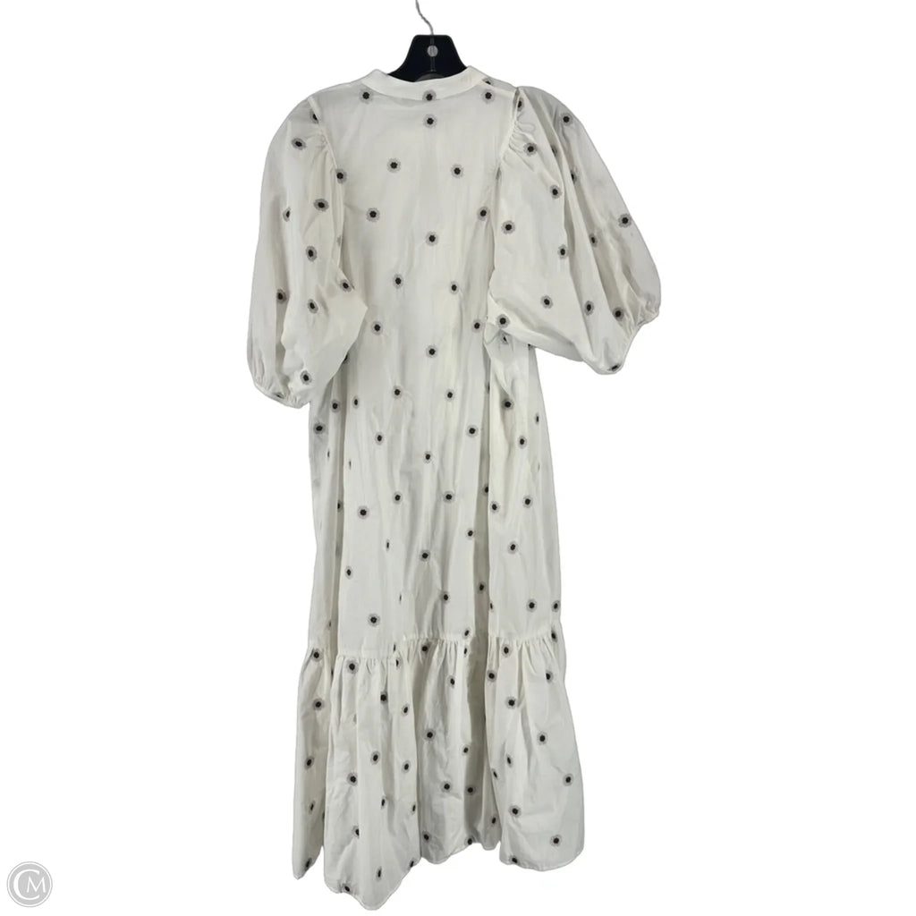 Dress Casual Maxi By Zara In White, Size: S