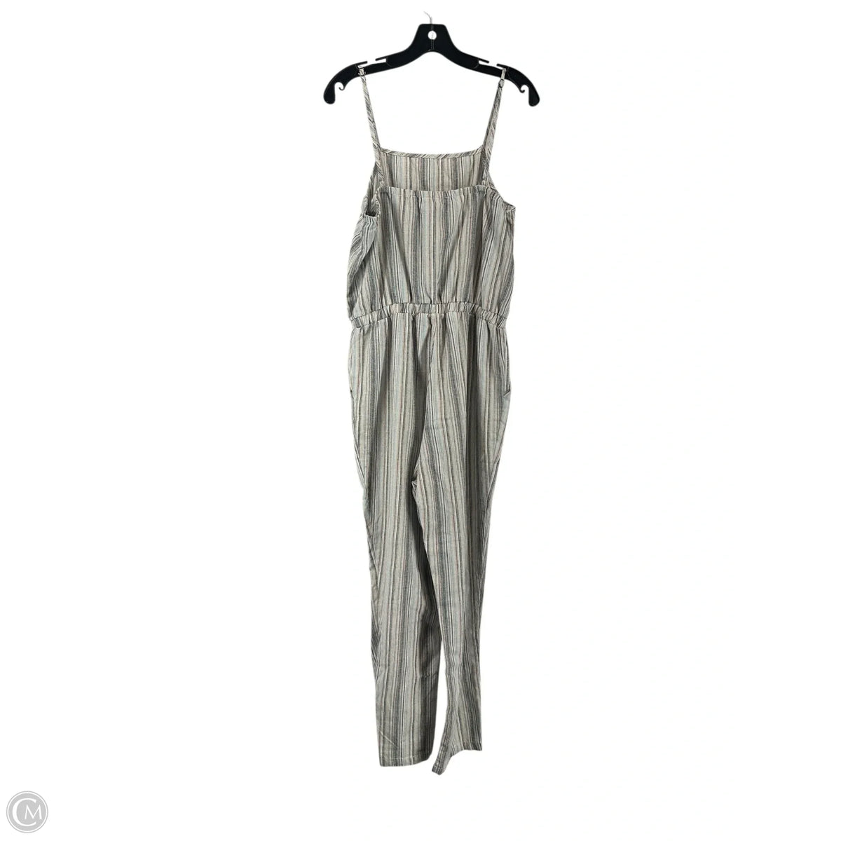 Jumpsuit By Clothes Mentor In Striped Pattern, Size: M