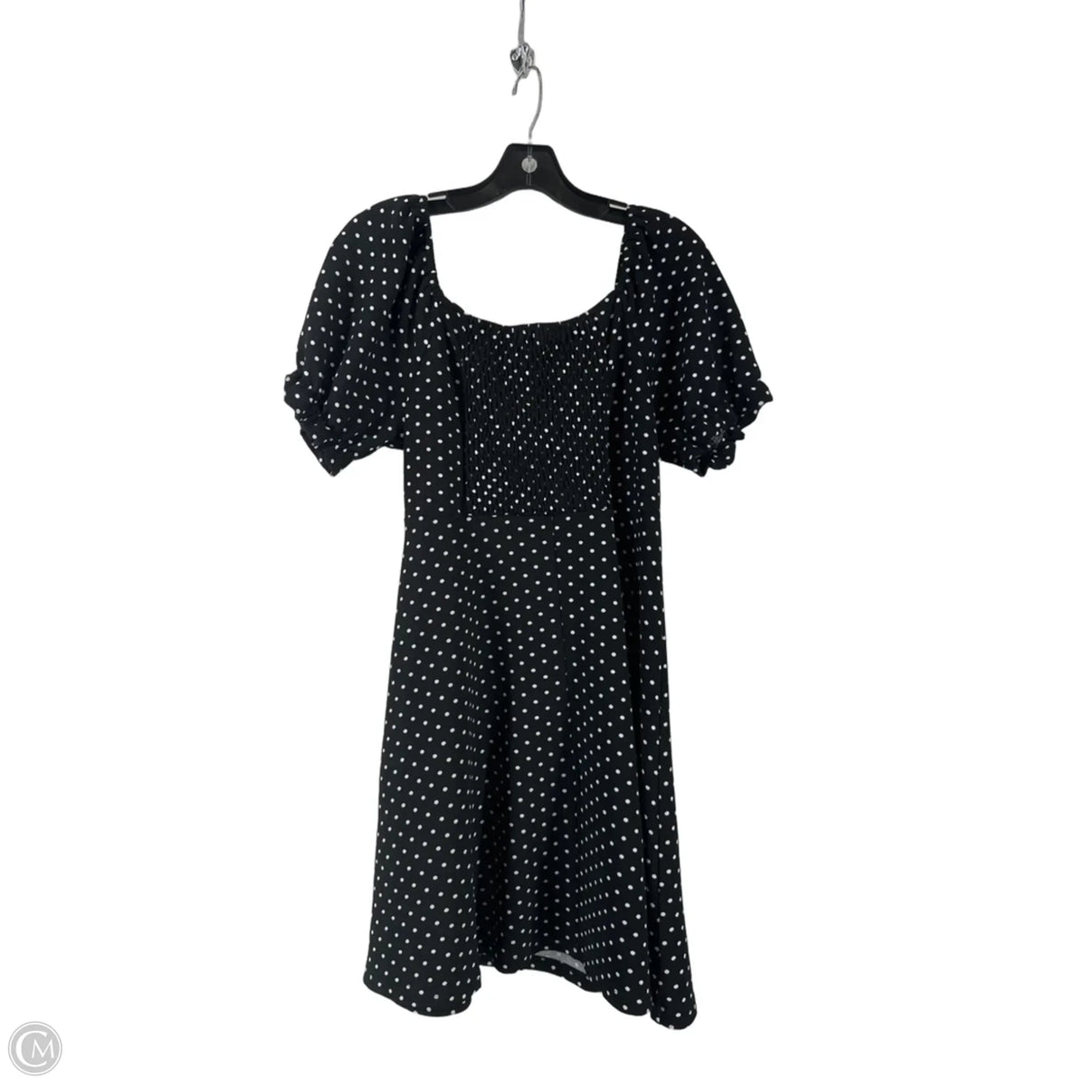 Dress Casual Short By Clothes Mentor In Black & White, Size: L