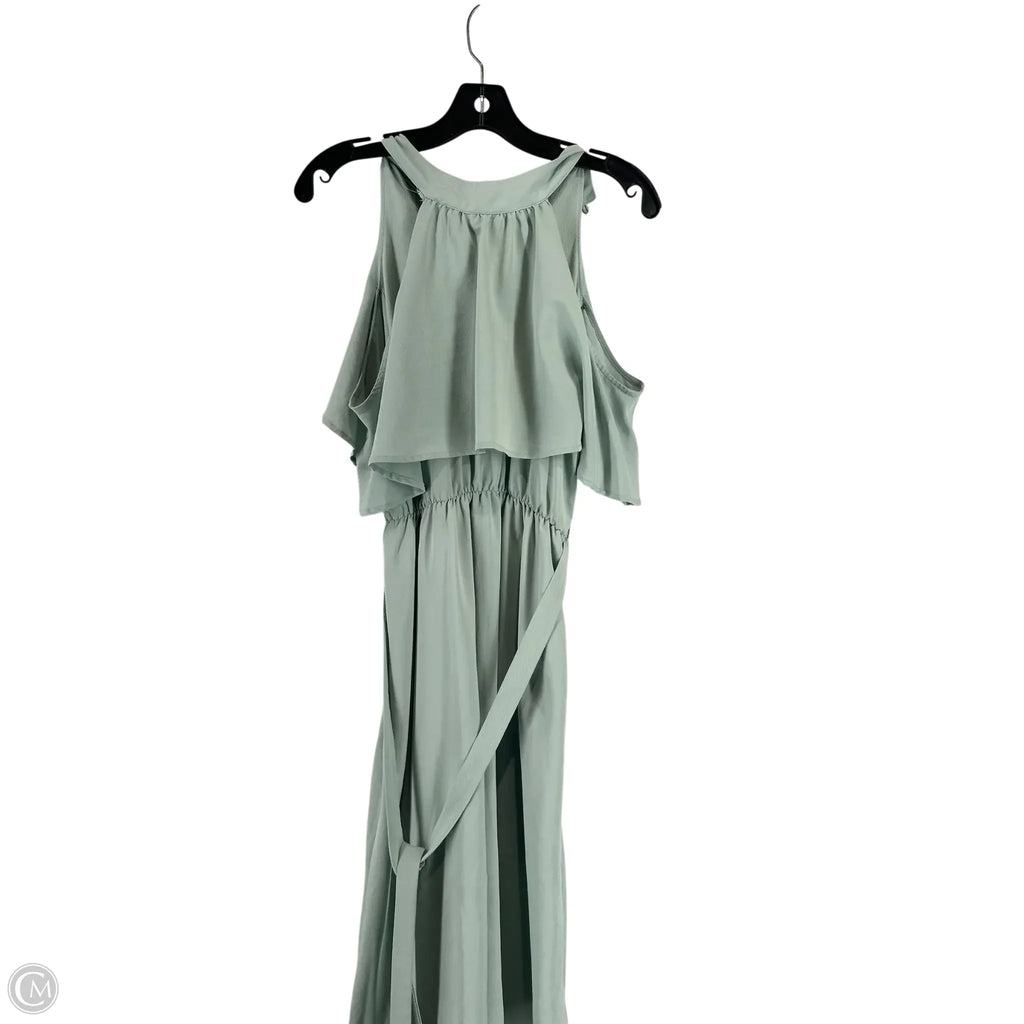 Dress Casual Maxi By Gb In Green, Size: S