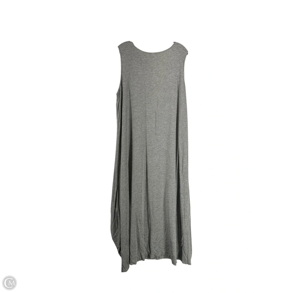 Dress Casual Maxi By Chicos In Grey, Size: 4