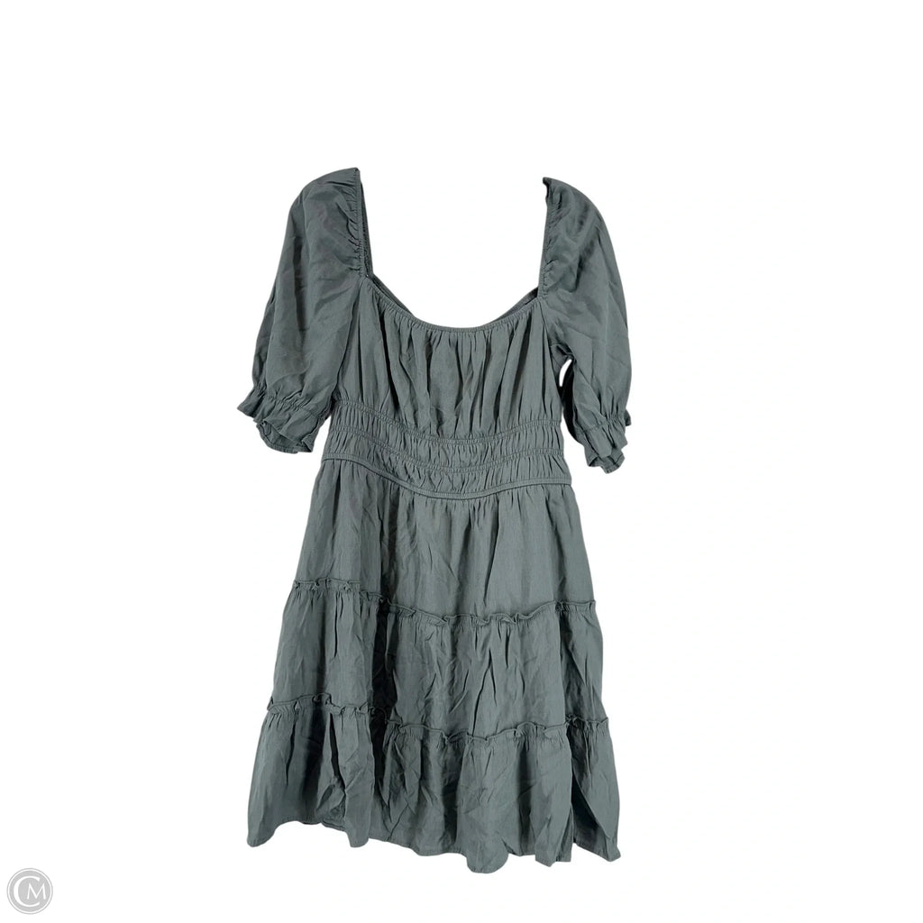 Dress Casual Midi By Trixxi In Green, Size: 2x