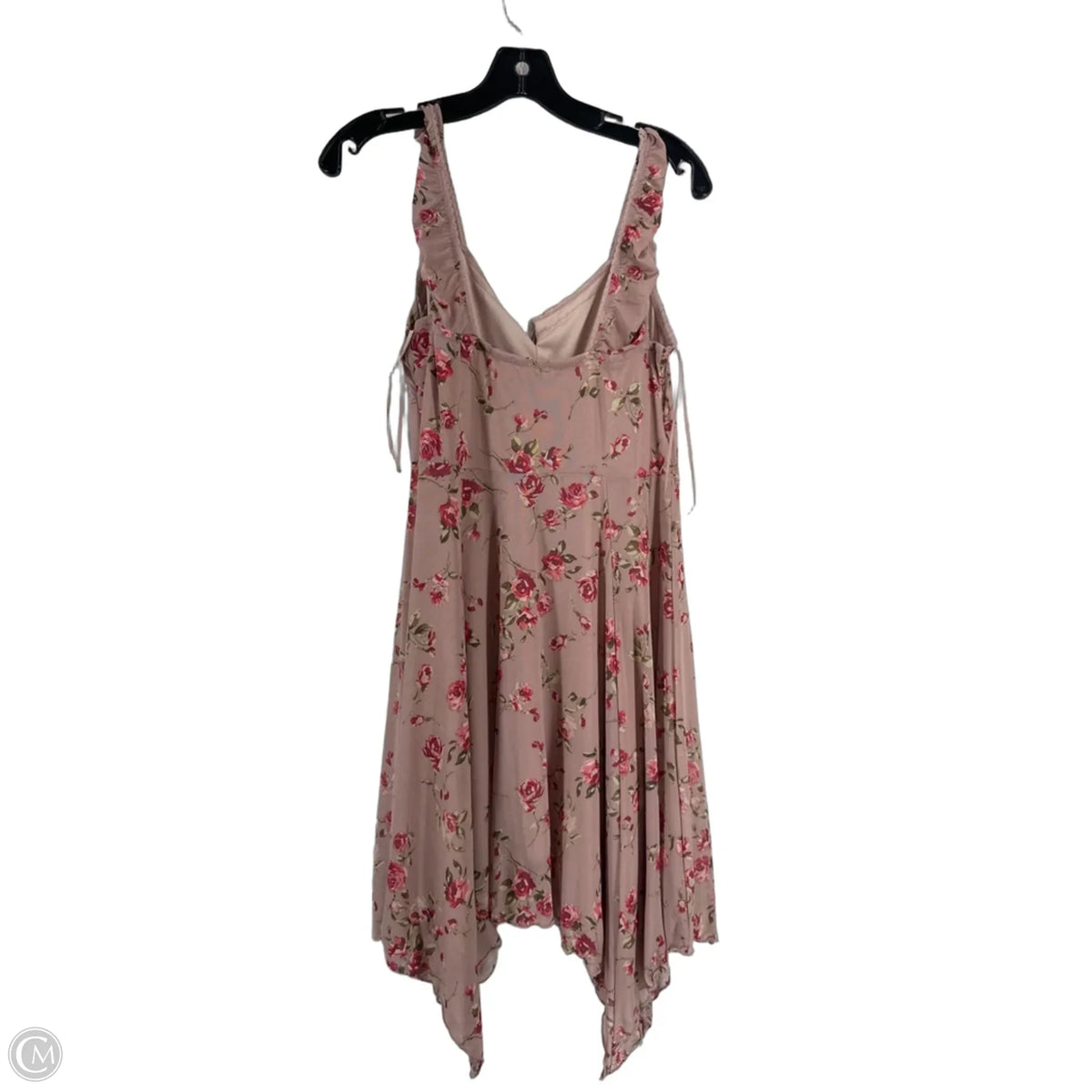 Dress Casual Midi By Kirious In Floral Print, Size: L