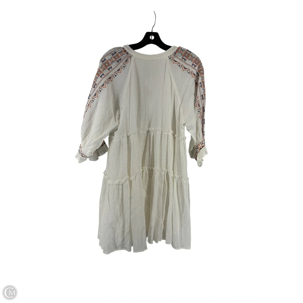 Dress Casual Short By En Creme In White, Size: M