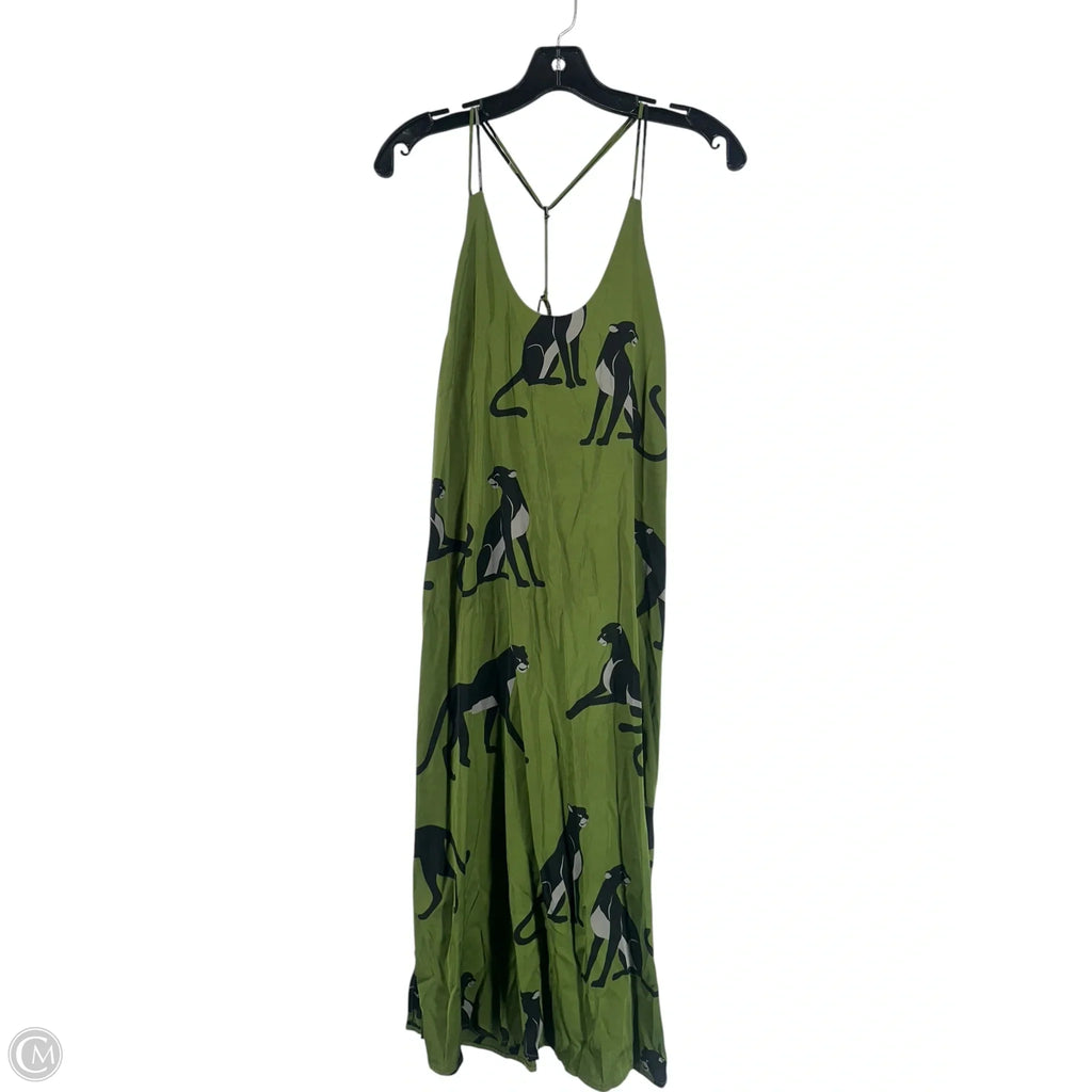 Dress Casual Midi By Auden In Green, Size: S