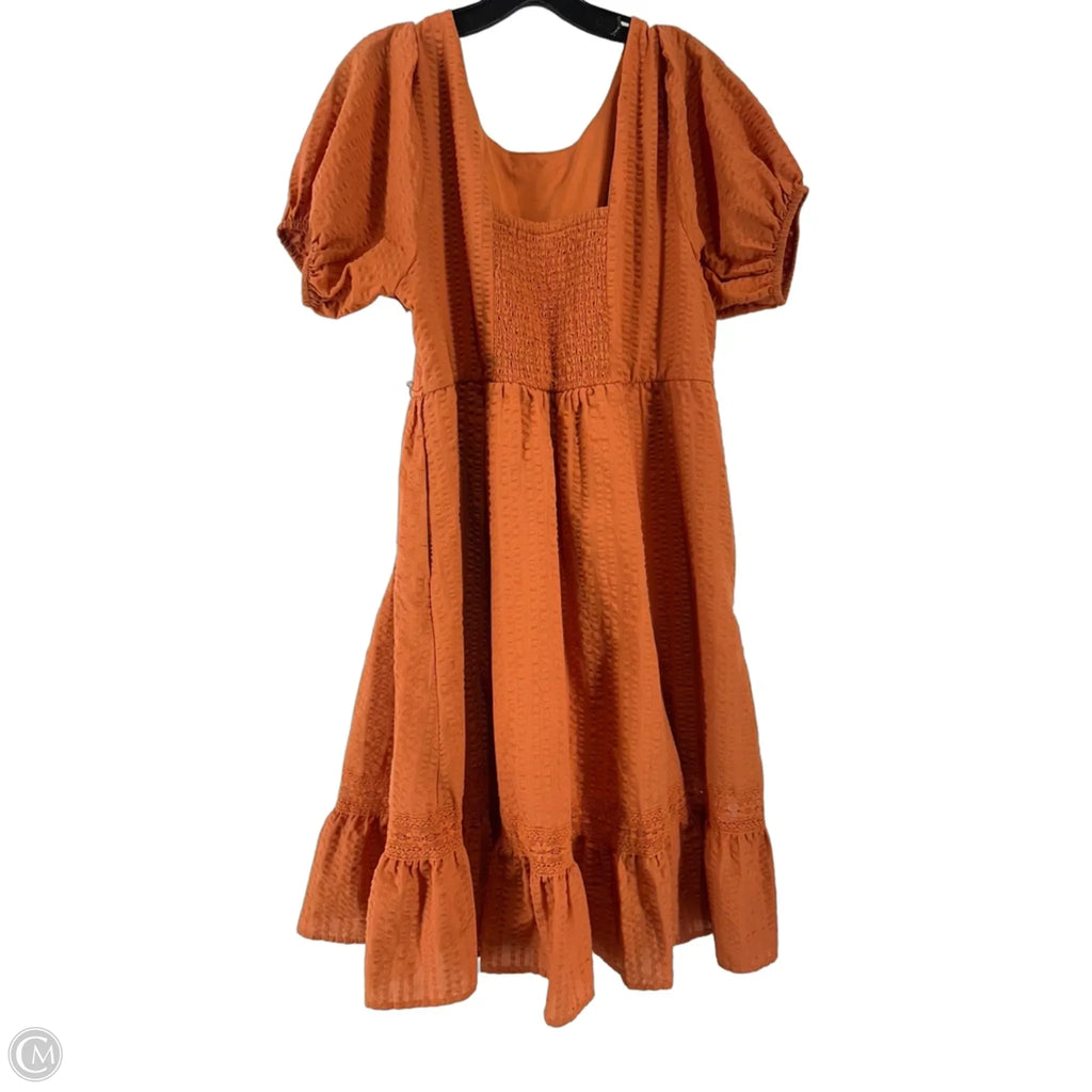 Dress Casual Short By Torrid In Orange, Size: L