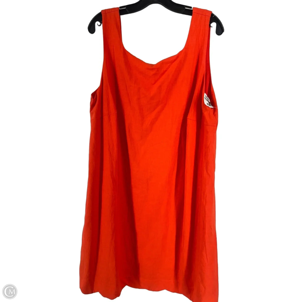 Dress Designer By Kate Spade In Orange, Size: 2x