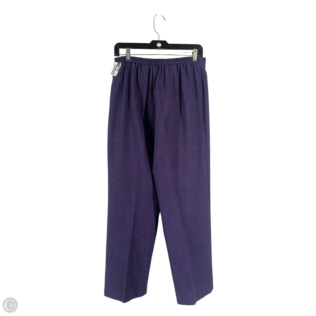 Pants Set 2pc By Sag Harbor In Purple, Size: 12p