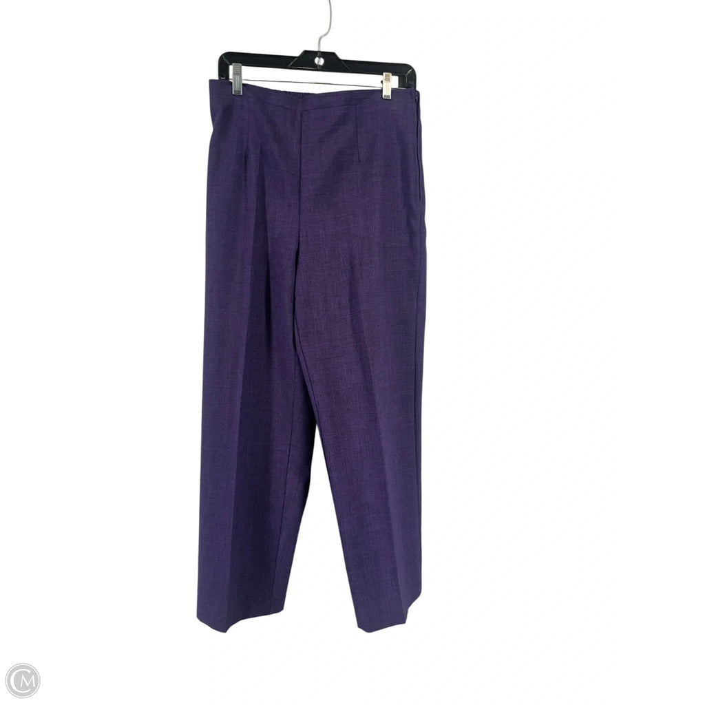 Pants Set 2pc By Sag Harbor In Purple, Size: 12p