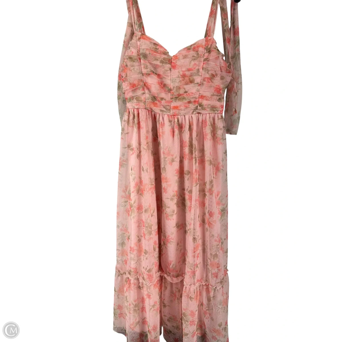 Dress Party Long By Blu Pepper In Pink, Size: L