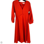 Dress Party Long By Express In Red, Size: 6