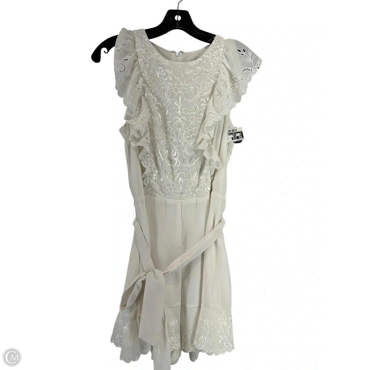 Dress Party Short By Express In White, Size: M