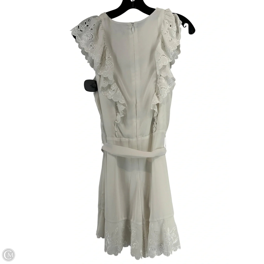 Dress Party Short By Express In White, Size: M