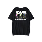 Bathing Ape T-Shirt Summer Casual Short Sleeve T-shirt