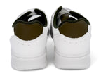 Men`s White & Beige Court Sneaker