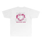 Gallery Dept T Shirt Retro Printed Loose Short-Sleeved Shirt