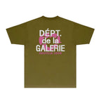Gallery Dept T Shirt Retro Printed Loose Short-Sleeved Shirt