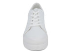 Women`s White Bobbie Platform Sneaker