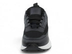 Women`s Black Mesh Sporty Sneaker