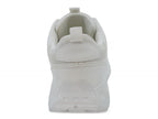 Women`s White Mesh Sporty Sneaker