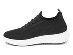 Women`s Black Bungee Sneaker