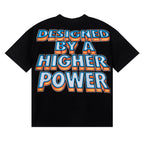 Godspeed T-shirts Star Shock Skull Print Cotton Casual Short Sleeve Men and Women