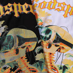 Godspeed T-shirts VR Glasses Skull Small Fresh Printing Cotton Casual Short Sleeve Men and Women