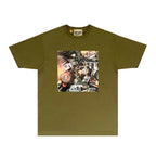 Gallery Dept T Shirt Retro Printed Loose Short-Sleeved Shirt
