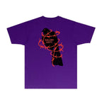 Gallery Dept T Shirt Retro Printed Loose Short-Sleeved Shirt