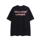 Gallery Dept T Shirts Spring/Summer Star Men's Wear Gallery Dept round Neck Short Sleeve Loose