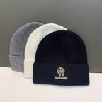 Chrome Heart Beanie Autumn Winter Cold Hat Vintage