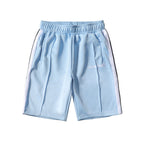 Palm Angle Shorts Palm Angels Casual Striped Shorts Elastic Men and Women Sports