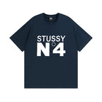 Stussy T-Shirts Casual Loose Couple T-Shirts