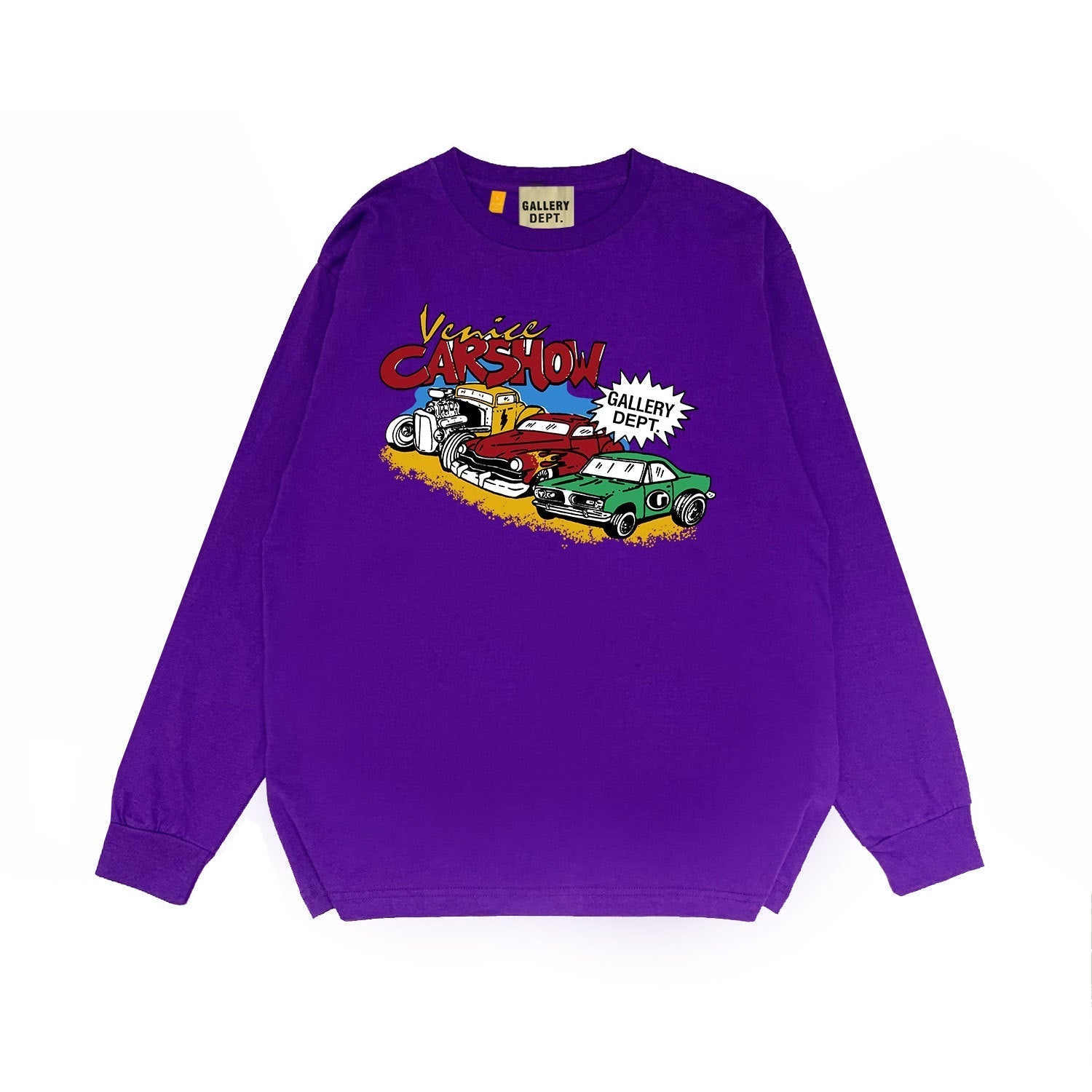 Gallery Dept Long Sleeved Shirt Fashion Brand Long Sleeve Long-Sleeved T-shirt Blouse